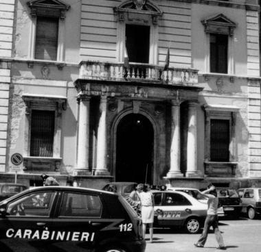 Il tribunale di via Carrara sede del giudice di pace (Vip) 