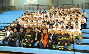 Tre immagini del torneo di volley intitolato a Saverio Masi        