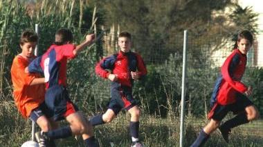I giovanissimi B dello Sporting Cecina