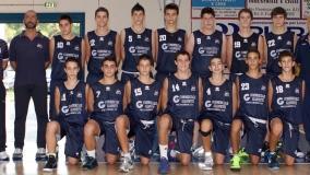 La formazione dell’under 15 del Basket Cecina