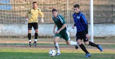 Il nuovo acquisto Iacopo Rocchiccioli di fronte alla porta avversaria 
