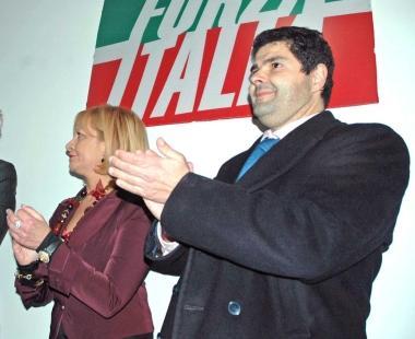 Celesti e Bartolomei ad una iniziativa di Forza Italia del 2007 