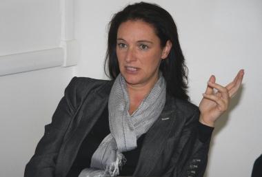 La segretaria Pd Ilaria Bugetti 