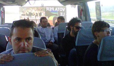 I supporter de Le 5 in partenza