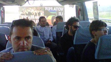 I supporter de Le 5 in partenza