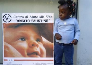 Il manifesto del centro di aiuto alla vita 