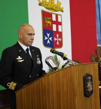 <b>IL NUMERO 1 DELLACCADEMIA.</b> Lammiraglio Cavo Dragone 