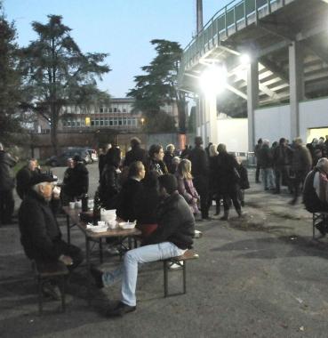 Il terzo tempo allo stadio 