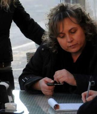 Simonetta Fiorentini che ha perso la madre nellalluvione      