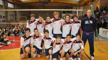 La under 16 maschile e Franco Mangiantini
