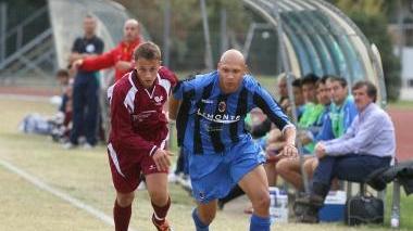 Un’azione del Pisa Sporting Club (Eccellenza)