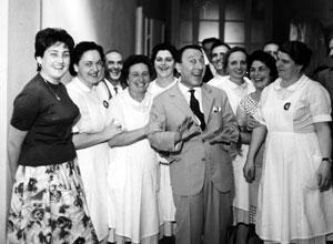 Le foto di attori, cantanti, soubrette ospiti a Casciana Terme in una mostra