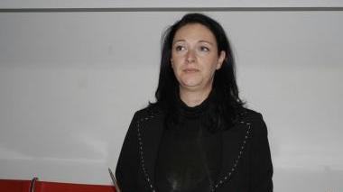 La segretaria del Pd Ilaria Bugetti