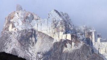 Il Monte Altissimo dove si trovano le cave della Henraux