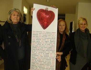 Da sinistra Marinella Baronti, Paola Barsotti e Simona Cerrai (via Marradi) 