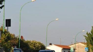 <b>PROTESTA.</b> Per i lampioni