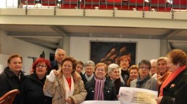 I volontari ricevuti in Comune a Calcinaia