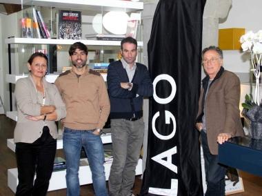 La famiglia Bocci: a destra il patron de La Plafoniera, Giulio Bocci