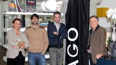 La famiglia Bocci: a destra il patron de La Plafoniera, Giulio Bocci