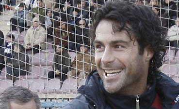 Galante ieri in tribuna allo stadio Lungobisenzio   