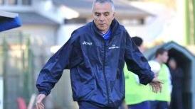Mister Indiani sconsolato dopo il secondo gol subito dai suoi