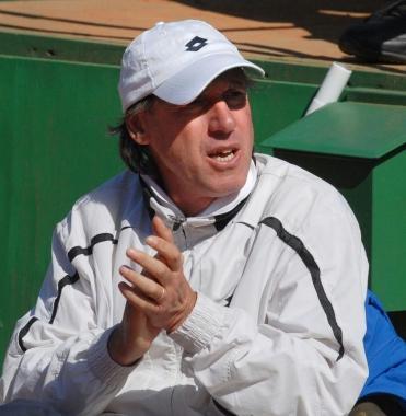 <b>IL CT. </b>Corrado Barazzutti, 58 anni, capitano di Coppa Davis e di Federation Cup, ha iniziato ad allenare nel club fondato da Risaliti        