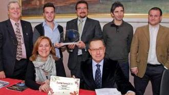 Fratoni, Morandi e lo staff dei Produttori del verde