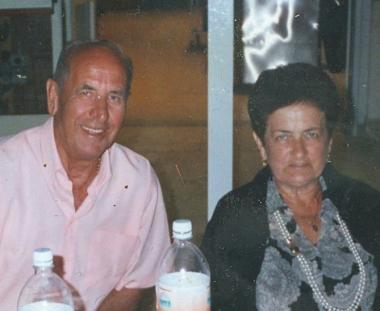 NOZZE DI SMERALDO Enzo Frangioni e Marisa Susini di Cevoli di Lari festeggiano 55 anni di matrimonio. ...
