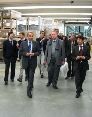 Castellacci coi giovani imprenditori 