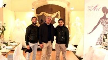 Al centro il sindaco Vanni con gli organizzatori della rassegna