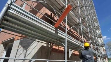 Un cantiere edile