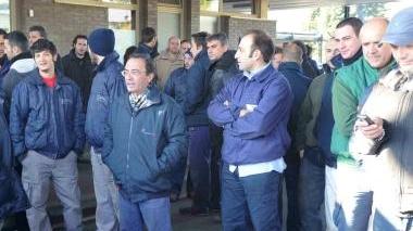 Uno sciopero all’AnsaldoBreda