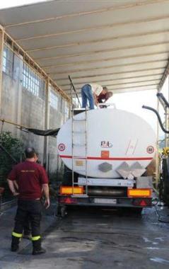 La cisterna che esplose 