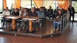 La riunione di ieri al Tinello tra alcuni dei campesi colpiti dall’alluvione