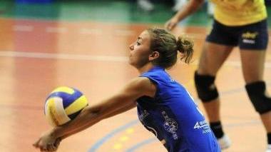Irene Sasselli dell’Elessio Upv Buggiano in ricezione