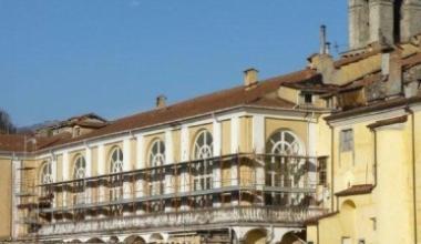 I lavori di restauro al tribunale di Pontremoli 