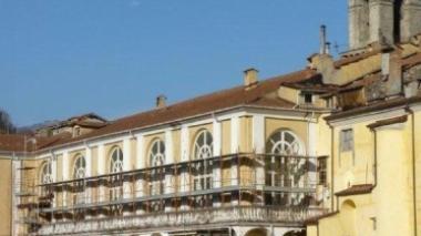 I lavori di restauro al tribunale di Pontremoli