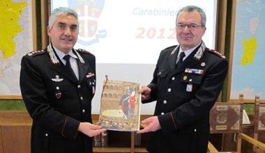 Presentato il nuovo calendario dei carabinieri