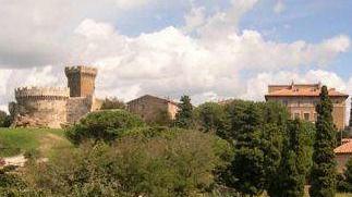 Una veduta di Populonia