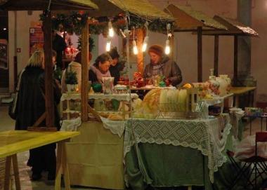 Un mercatino di Natale      