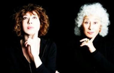 Le attrici Veronica Pivetti e Isa Danieli 