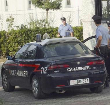 Una pattuglia dei carabinieri 