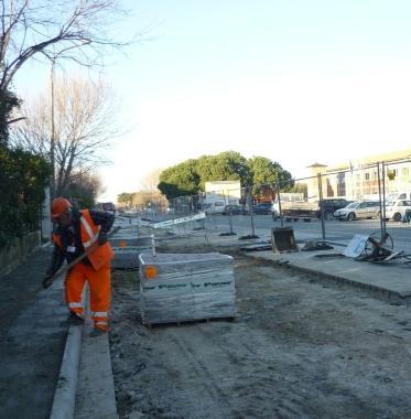 &Egrave; in corso di ultimazione il tratto finale della pista ciclabile  