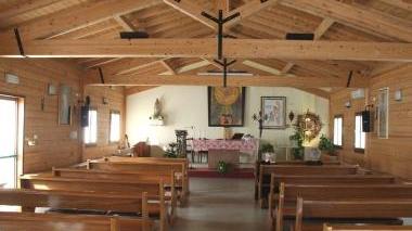 L’interno della chiesa di Santa Caterina de’ Ricci