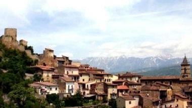 La cittadina di Fossa in provincia dell’Aquila
