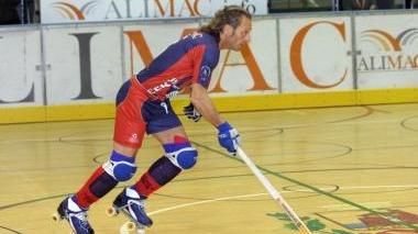 <b>ALLENATORE-GIOCATORE.</b> Roberto Crudeli (Forte)