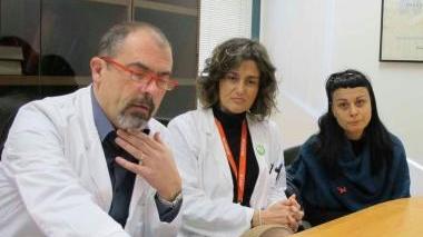 Da sin. Spartaco Sani, Sabina Sanguinetti, Elena Ciucci