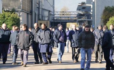 Lavoratori Breda in sciopero e sotto il nuovo Ad Maurizio Manfellotto    