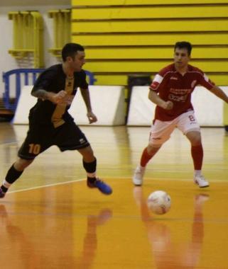 <b>IN CAMPO.</b> Una gara di calcetto 
